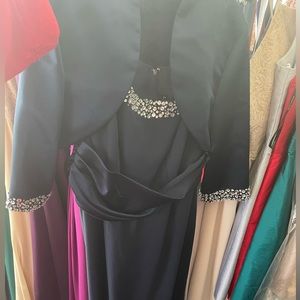 beautiful dress and cover up